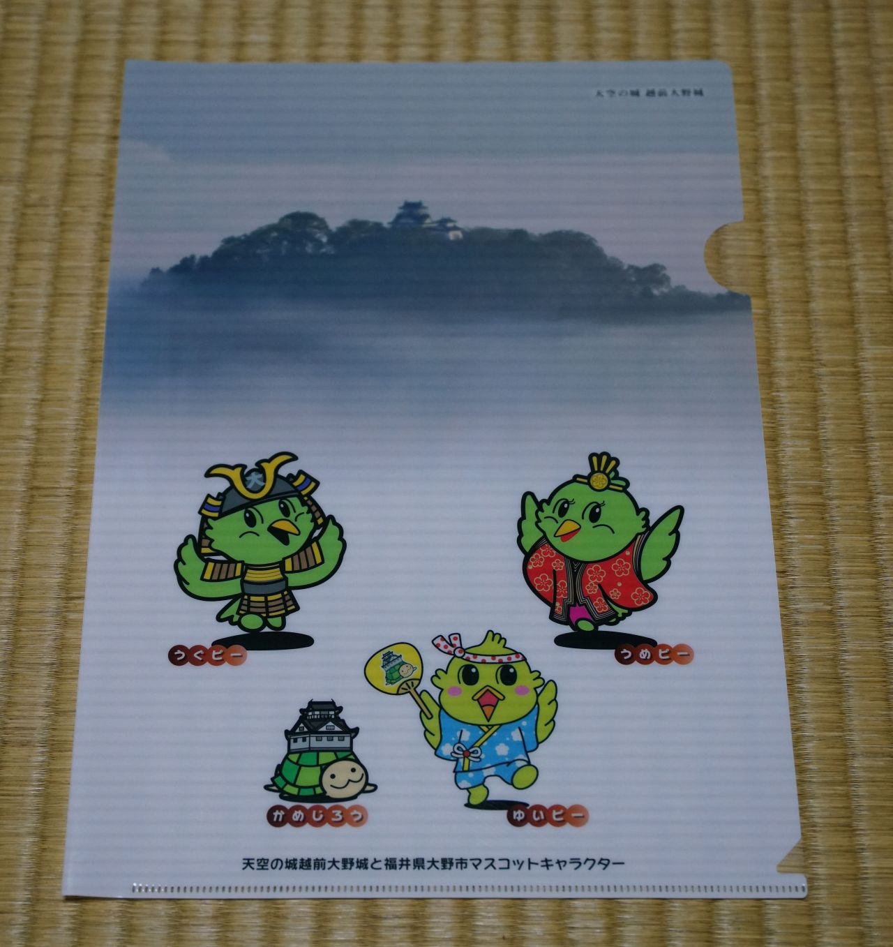 キャラクターグッズの森 キャラクターグッズの森 うぐピー うめピー 福井県大野市 のクリアファイル キャラクターグッズの森 キャラクターグッズの森 うぐピー うめピー 福井県大野市 のクリアファイル