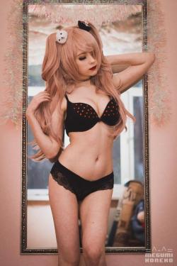 love-cosplaygirls:[SELF] I’ve been keeping this set a secret this whole time! Here’s the reveal! It’s Boudoir Junko ^^ ~ By Megumi Koneko