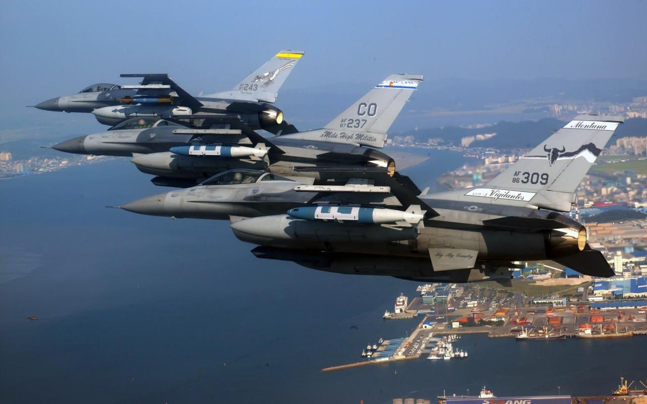 Thats an interesting stack New Mexico Colorado and Montana Air National Guard F-16s