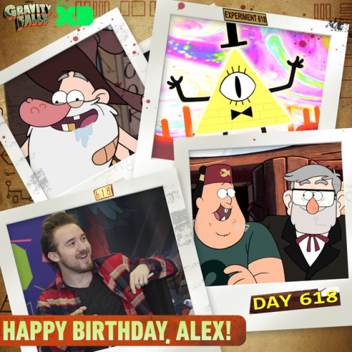 Happy 6/18 to Grunkle Stan, Soos, Old Man McGucket, Bill Cipher, and Alex Hirsch!