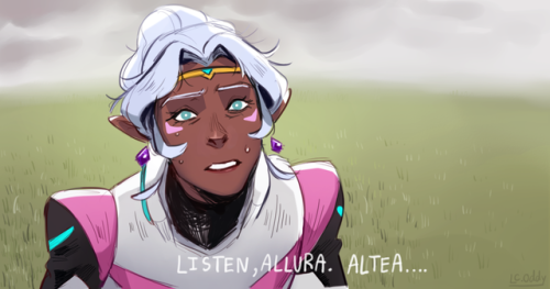 princessstaryknight: lupinchopang27: It’s a people… Now cue Allura dropping down in the