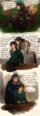 j-spencer15:  Kili’s hair is a family effort!