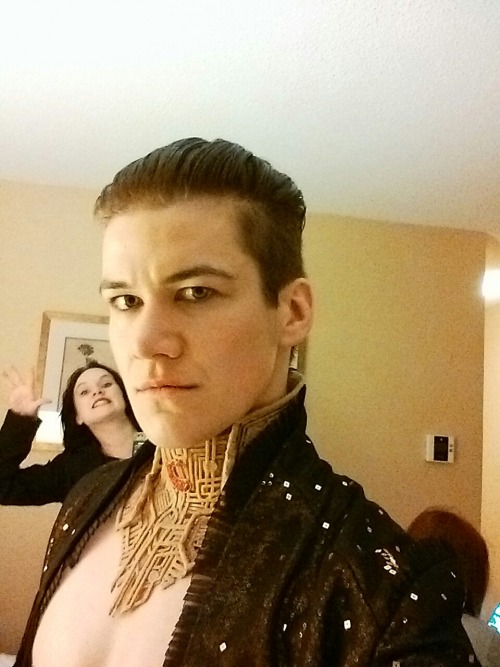 help-i-am-actually-solas: hellofeanor: naxiu5: A few more pics of the Balem Abrasax cosplay from Hal