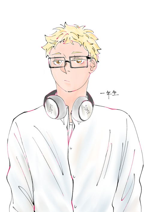 boleitea:tsukki’s hair said floof