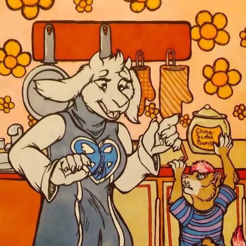 Another #undertale themed commission! #Toriel is super fun to draw! #undertalefanart #torielundertal