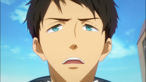 swimclubboys:This just in: Sousuke lost in own school.