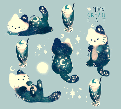 nkim-doodles:More cat doodles I did!