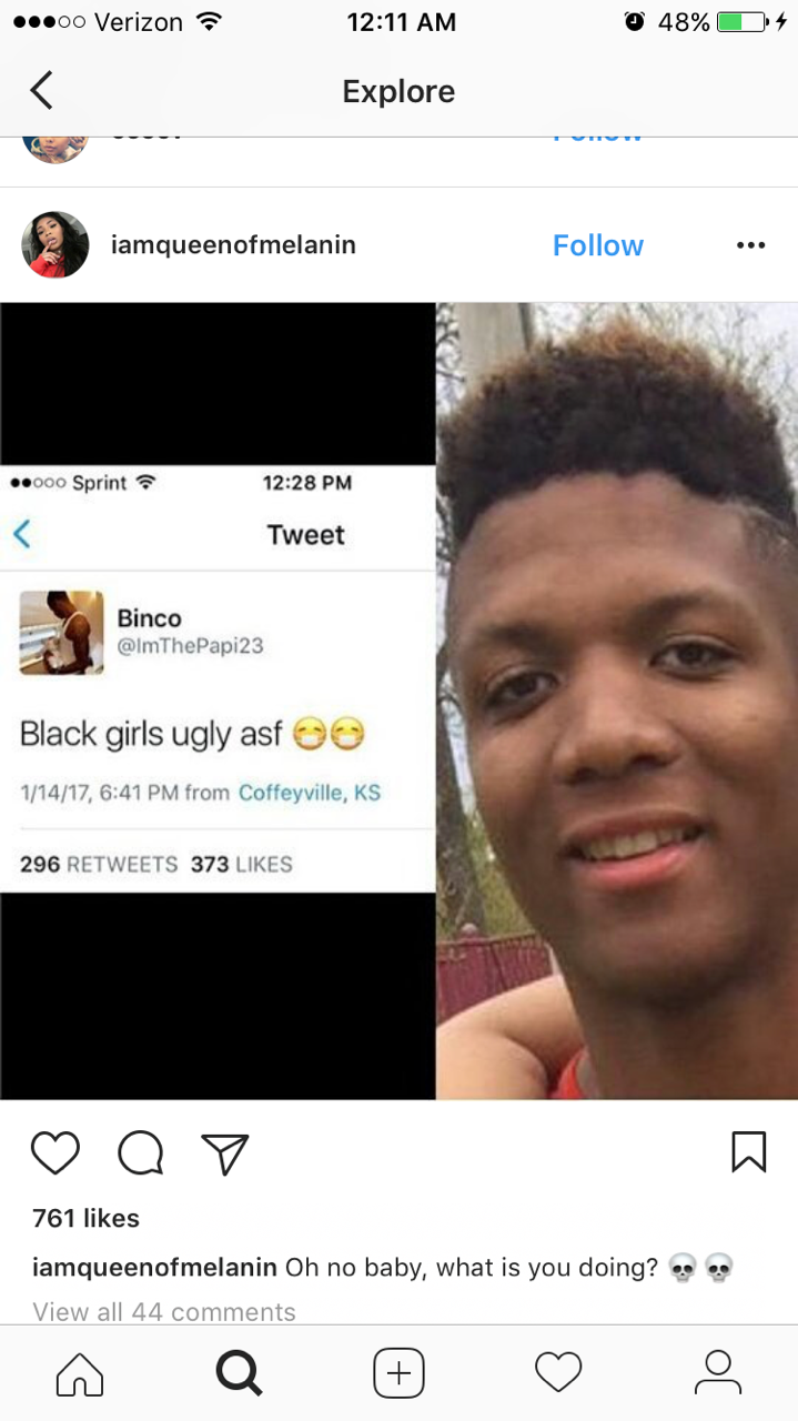 blasianxbri:  super-guccure: lilpicassa:  BITCH💀💀💀💀💀💀💀  Its