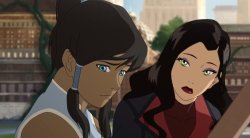 memetzger:  I finally wrapped up my Korrasami screencap redraw!  Just knowing these two cuties exist makes me so happy~