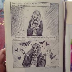 thegothicalice:  A very silly little comic entertaining one of my ridiculous trains of thought.