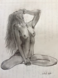 naked-yogi:  thatbrutalgorilla:  I drew naked-yogi because I felt like appreciating the human body. Hope that’s okay, I didn’t really ask permission or anything… Let me know if I should take it down or whatever. I haven’t really drawn people before