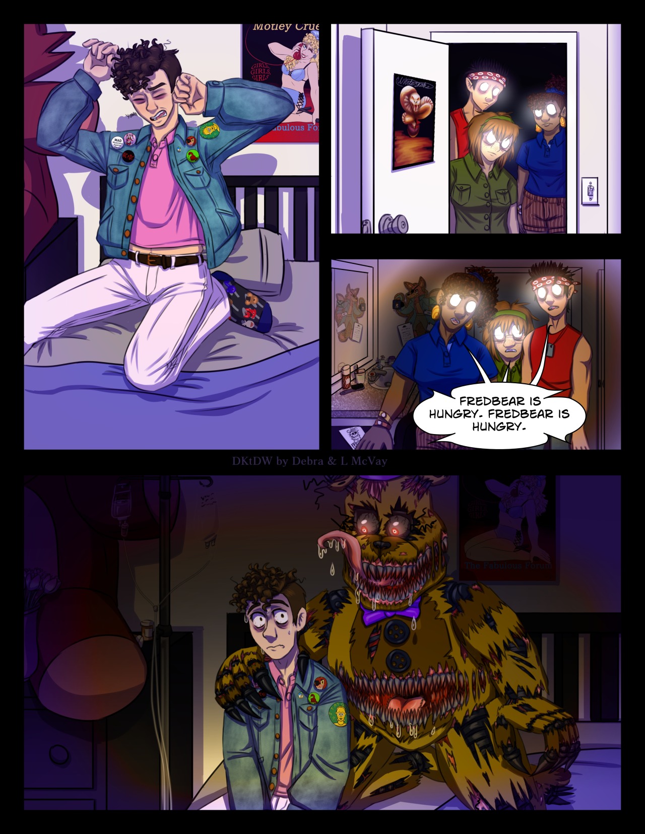 Blueycapsules FNAF comic dub (part 4) 