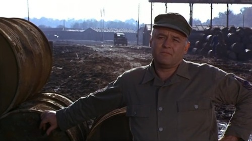 The Sergeant (1968) - Rod Steiger as MSgt. Albert CallanI watched this for the first time and a few