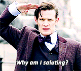 alexskingston:moffat era meme: [1] doctor → the eleventh doctor