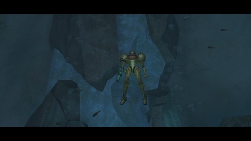 Metroid Prime - Gravity Suit acquired (Phendrana Drifts Gravity Chamber) HD