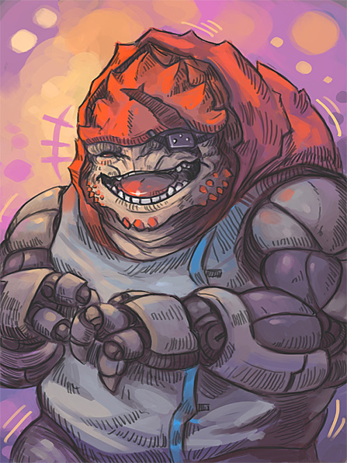 tuchanka-tales: Happy Krogan~ For one year anniversary of this Tumblr haha~