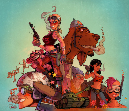 21st Century Tank GirlBrett ParsonDeviant Art