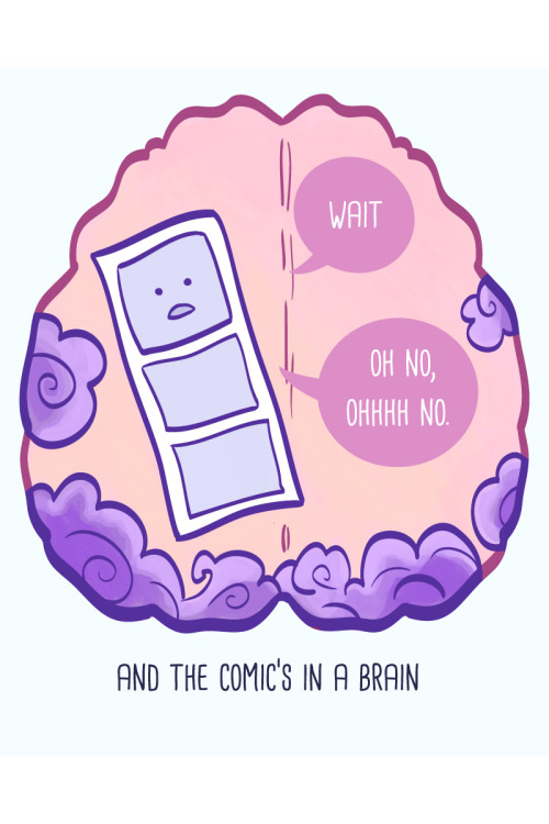  I DID IT. I FINISHED ANOTHER COMIC. AHH!! On that note, I like to imagine that Brain Fog’s vo