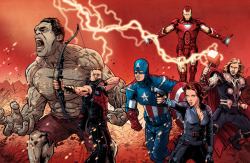 spyrale:  Avengers & Justice League by