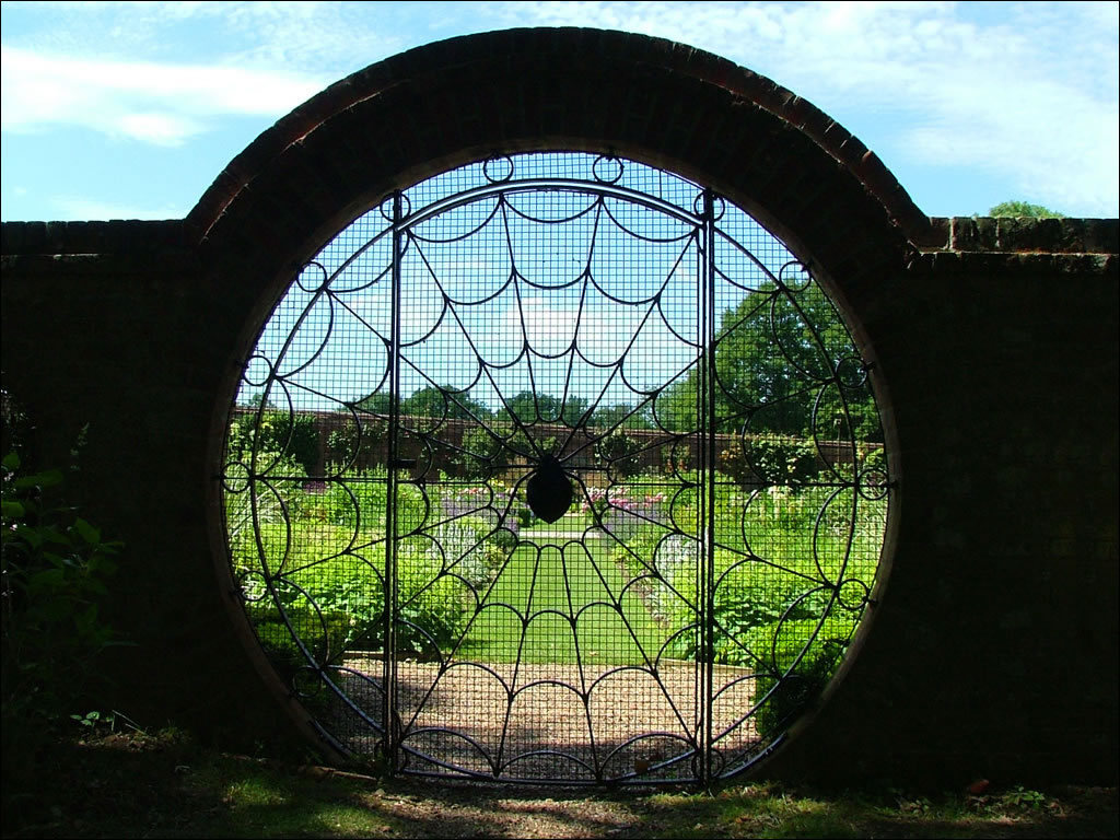 renardiere:  Iron Garden Gates for your Garden 