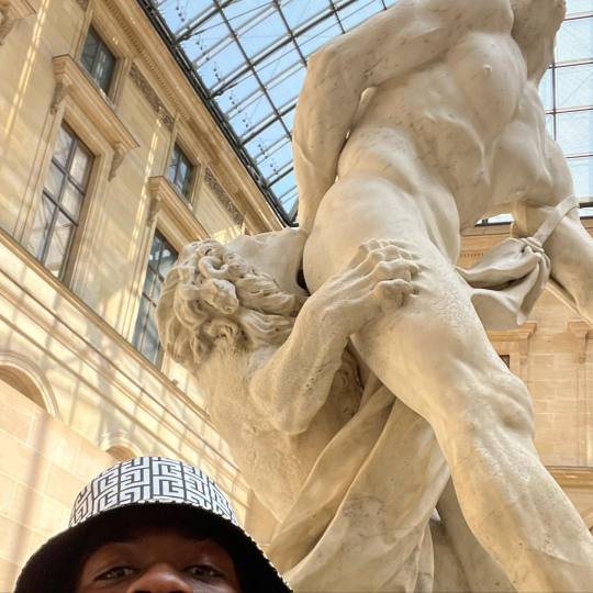 malegram:Art Appreciation 101 📍Louvre MuseumLil Nas X