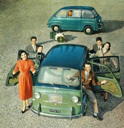 doyoulikevintage: 1956 Fiat 600 multipla
