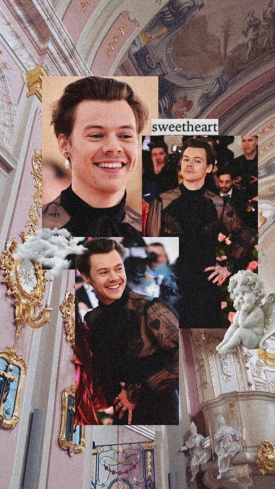 Harry Styles At Met Gala 2019.