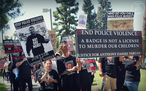 From the rally demanding #Justice4AnthonyVargasEast Los Angeles | Sept 18, 2018”21-year-old Anthony 