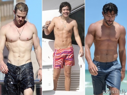 Porn Pics (via The Best Celebrity Shirtless Guys Of