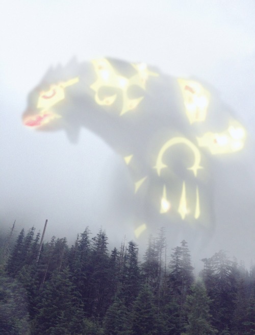 erikaschnellert:  Monsters in the fog 