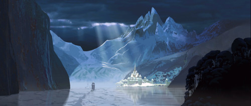 disneyfrozen:    Exclusive concept art from Walt Disney Animation Studios’ upcoming movie “Frozen.” The film introduces Arendelle, a kingdom trapped in eternal winter. (Disney)  (click on the picture for a beautiful HD version!) 