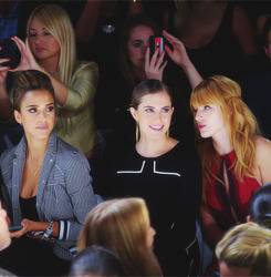 Jessica Alba, Allison Williams & Bella Thorne @ Diane Von Furstenberg / Mercedes Benz Fashion We
