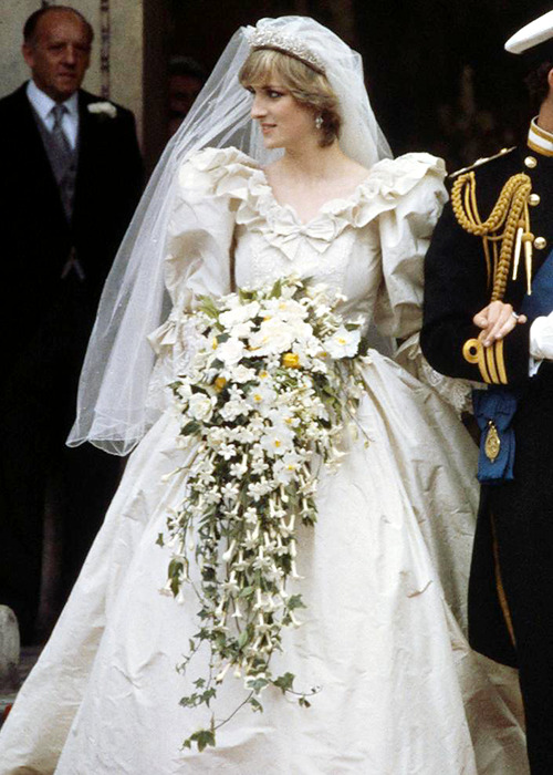 princess diana wedding bouquet flowers