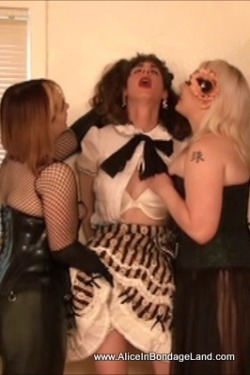  If you look closely, you can see the moment when Monika decides being a slut is worth it. Thanks Mistress Evadne!!! http://www.aliceinbondageland.com  
