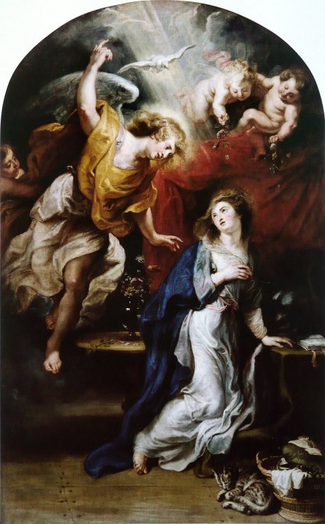 Peter Paul Rubens - The Annunciation (1610)