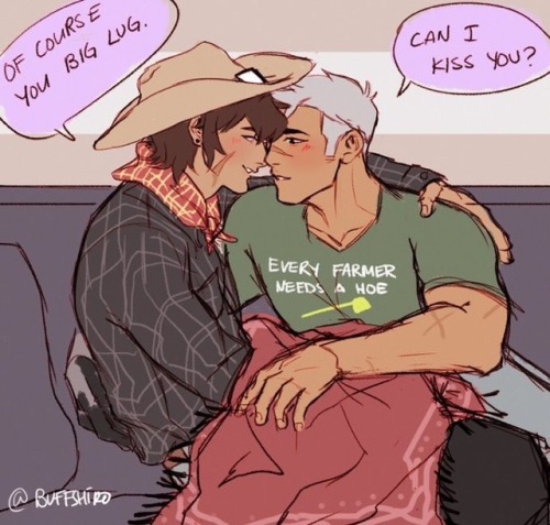 tofuloo: its me again with more yeeeeehaw husbands au doodles!!! + with keith’s parents  more yeehaw