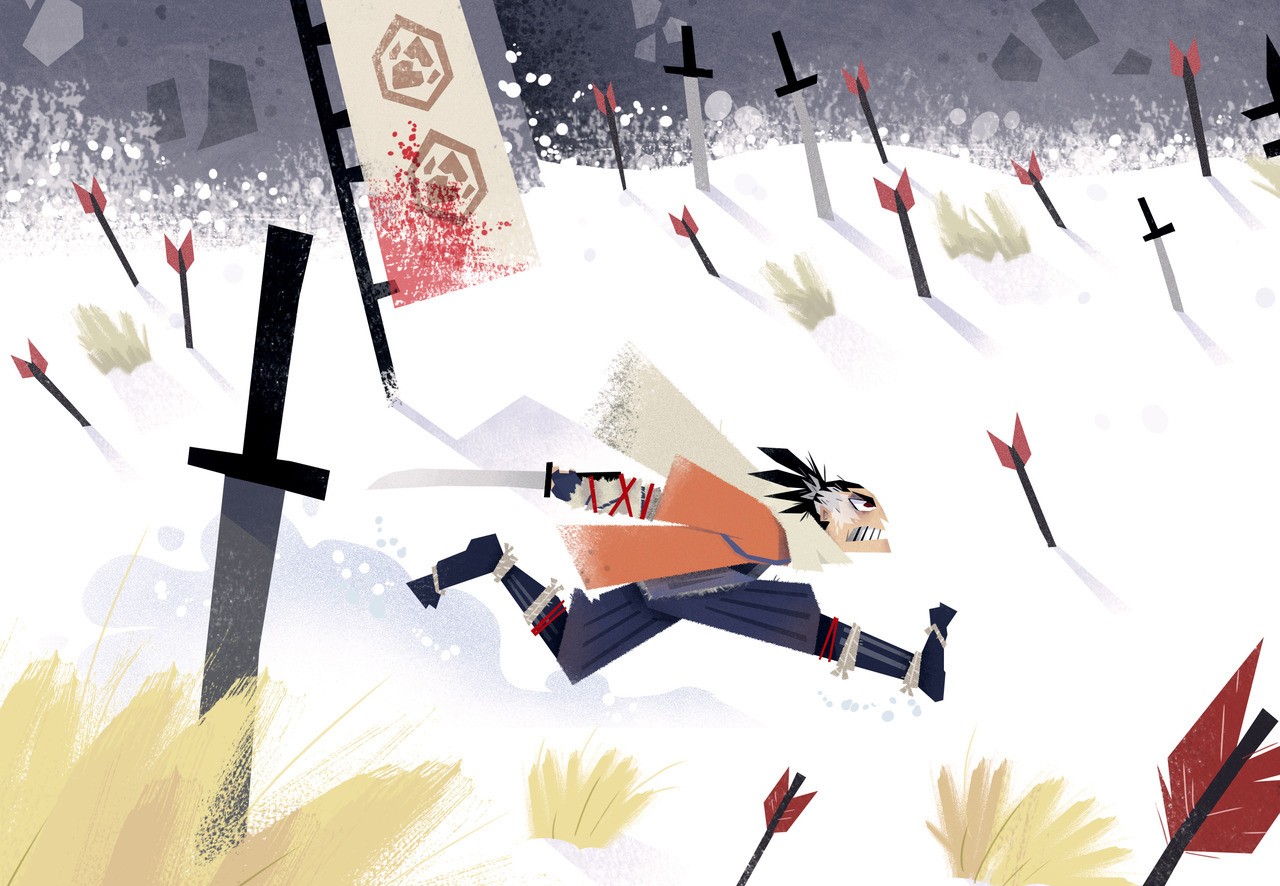 revujo-illustrations: Sekiro: Shadows die twice: Gyoubu Oniwa  