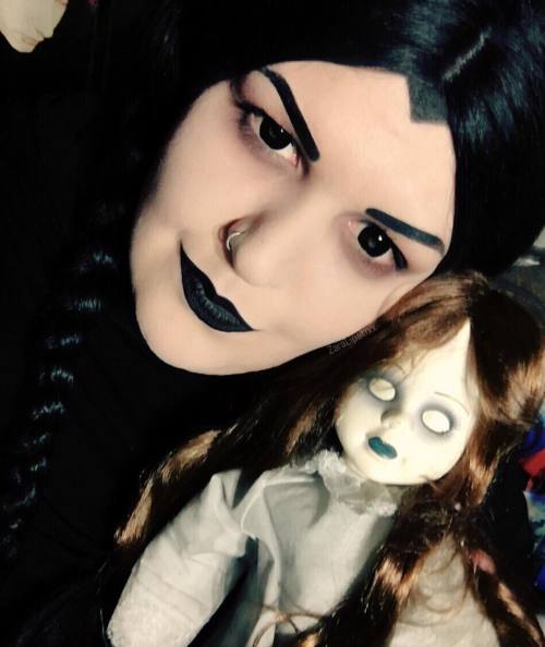 Wednesday Addams  Link to the tutorial for this look can be found in my bio  Products used: @illamas