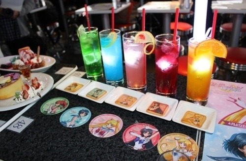 Sailor Moon Pop-Up CafeApril 6 - May 6 2016,  Anion Station in Kabukicho, Shinjuku