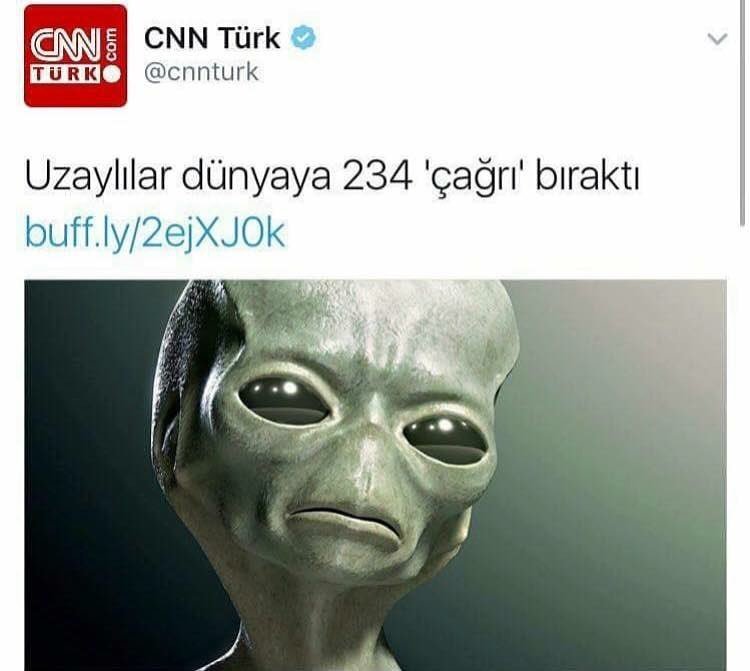 Uzaylılar dünyaya 234 ...