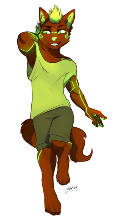 imalousart:  another commission for Orka :DThe stream isn’t off !   What a cutiepie~! :3