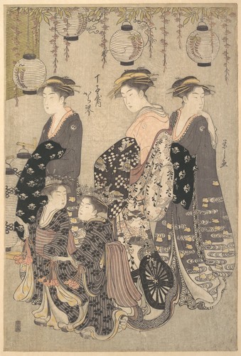 met-asian:by Chōbunsai Eishi, Metropolitan Museum of Art: Asian ArtThe Howard Mansfield Collection, 