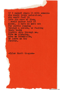 Tyler Knott Gregson