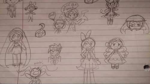 isoprene-daydreams:
“ some doodles from last semester’s notebook!!! [1/3]
”