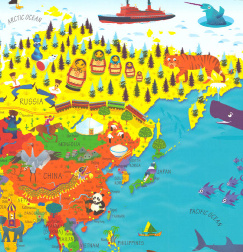 Happy Earth DayThis Earth Day enjoy a map from 2015. It was illustrated by Steve Evans and published