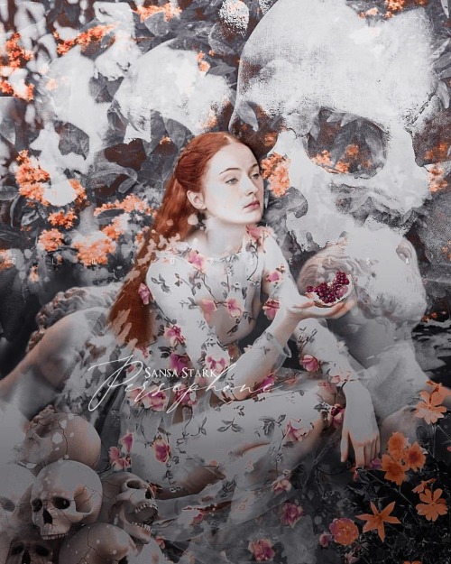 Take her head upon your knee; Say to her, “My dear, my dear, It is not so dreadful here.” 　　↳ Sansa 