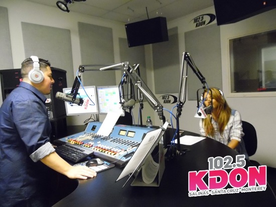 jasminev-news:  October 2nd: HQ pictures of Jasmine at 102.5 KDON radio 