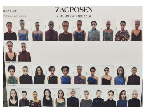 cosmic-noir:thechanelmuse:Folks Are Upset With Zac Posen For Using Mostly Black Models Even Though H