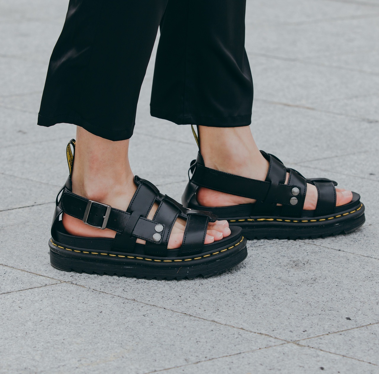 dr martens terry sandals