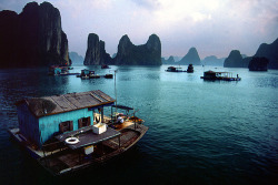 sitoutside:Vietnam, Halong Bay  by  comradeadamski  